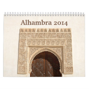 Alhambra väggkalender 2014 kalender
