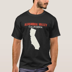 Alhambra Valley California State America Trave T Shirt