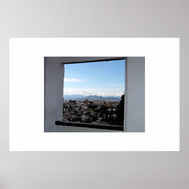 Alhambra-vy Poster (Framsidan)