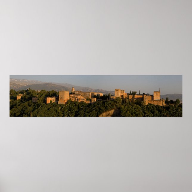 AlhambraPanorama Poster (Framsidan)