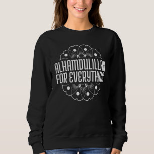 Alhamdulillah för allt moské islam t shirt