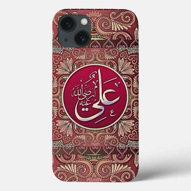 ALi عَ لِ يّ iPhone/iPad-fall (Baksida)