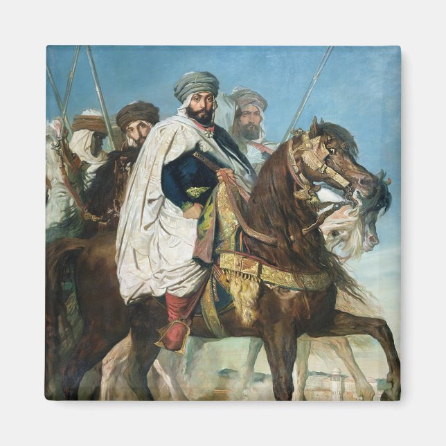 Ali Ben Ahmed, Constantine sista kalif Magnet (Framsidan)