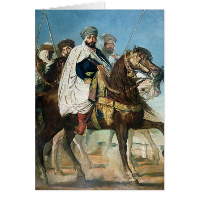 Ali Ben Ahmed, den sist caliphen av Constantine Hälsningskort (Framsidan)