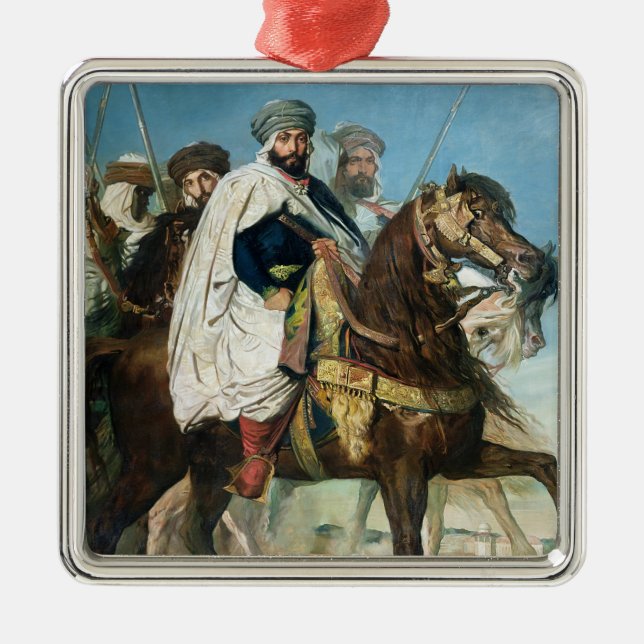 Ali Ben Ahmed, den sist caliphen av Constantine Julgransprydnad Metall (Framsidan)