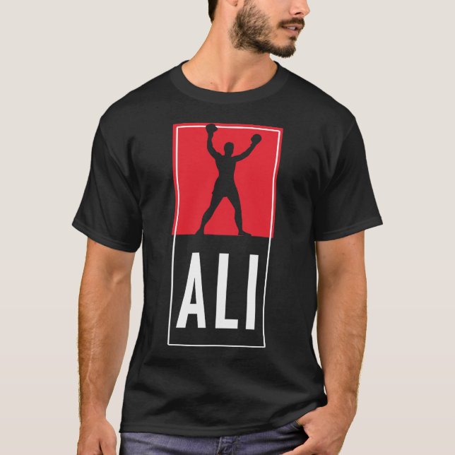 Ali Boxing Champ T Shirt (Framsida)