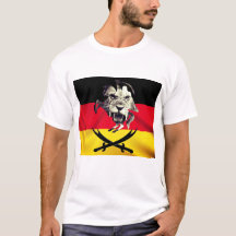 Ali, Zulfiqar Swords, & German Flagga T-Shirt