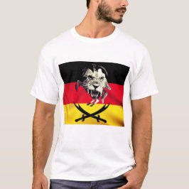 Ali, Zulfiqar Swords, & German Flagga T-Shirt
