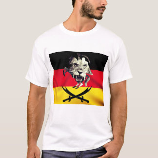 Ali, Zulfiqar Swords, & German Flagga T-Shirt