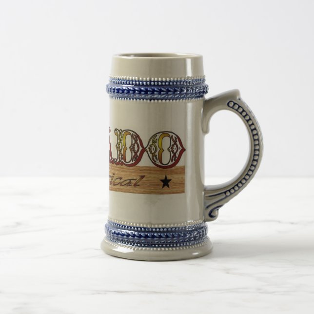 Aliado musikalisk Stein mugg (Höger)