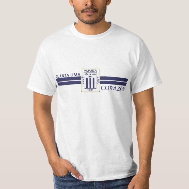 Alianza Lima corazon T-shirt (Framsida)