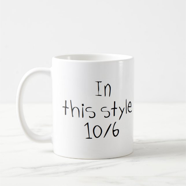 alias i stil 10/6 kaffemugg (Vänster)