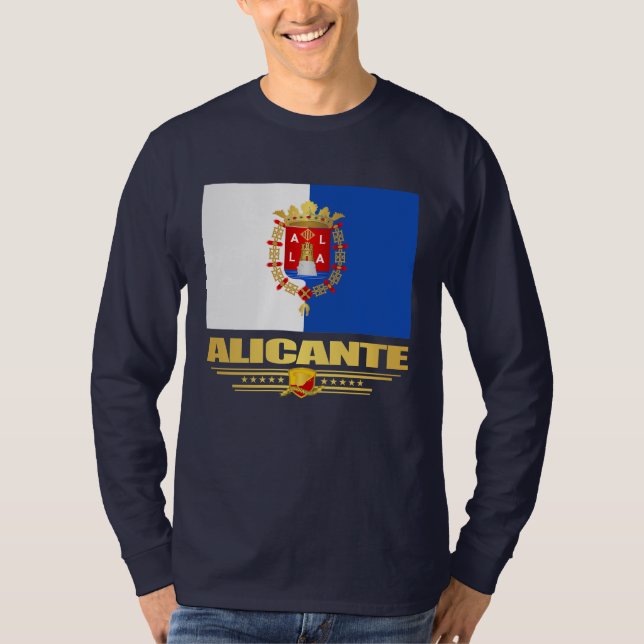 Alicante (Alacant) T Shirt (Framsida)
