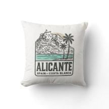 Alicante Sketch Santa Bárbara slott Costa Blanca 