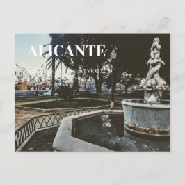 Alicante Spain Postcard Vykort