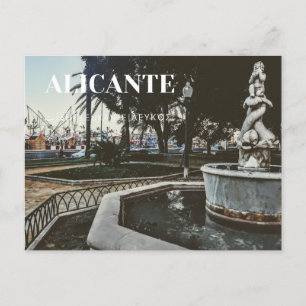 Alicante Spain Postcard Vykort