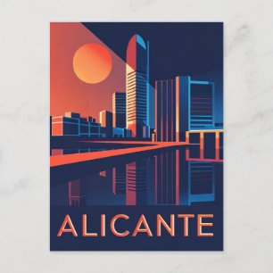 Alicante Spanien Vykort