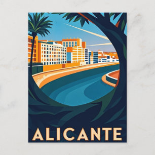 Alicante Spanien Vykort