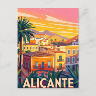 Alicante Spanien Vykort