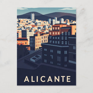 Alicante Spanien Vykort