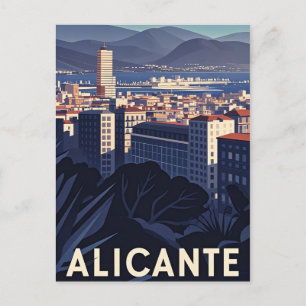 Alicante Spanien Vykort