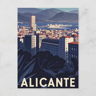 Alicante Spanien Vykort