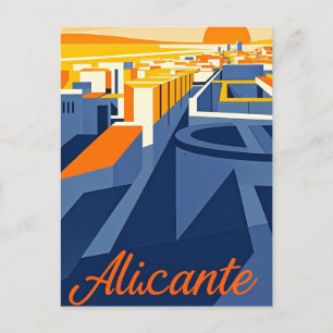 Alicante Spanien Vykort
