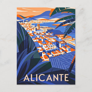 Alicante Spanien Vykort