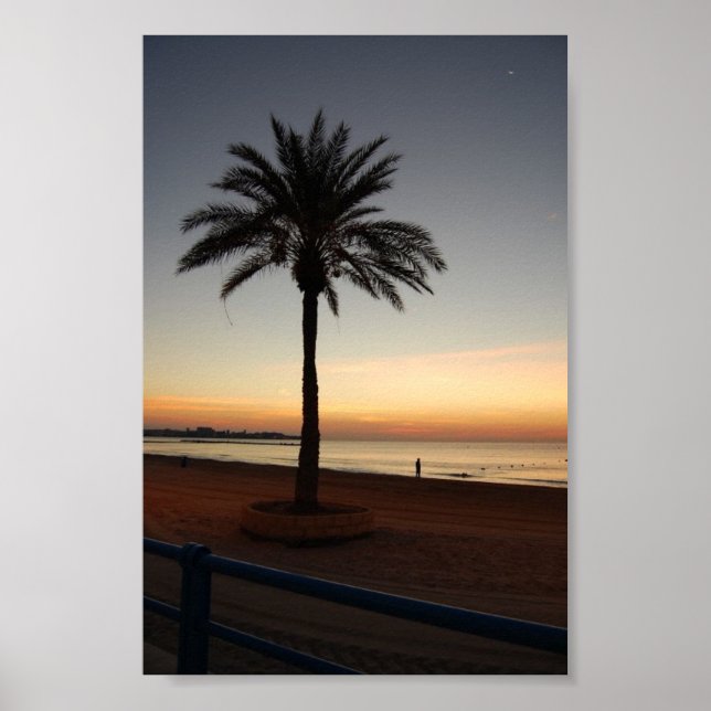 Alicante Sunrise Poster (Framsidan)