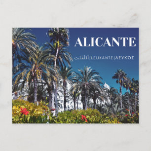 Alicante-vykort Vykort