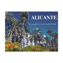 Alicante-vykort