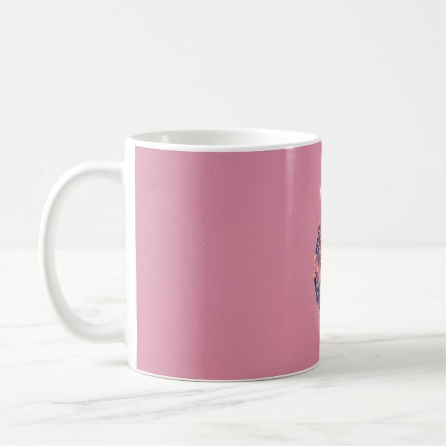 ALICANTES ROSA AND GRÖNT SALT SJÖAR KAFFEMUGG (Vänster)