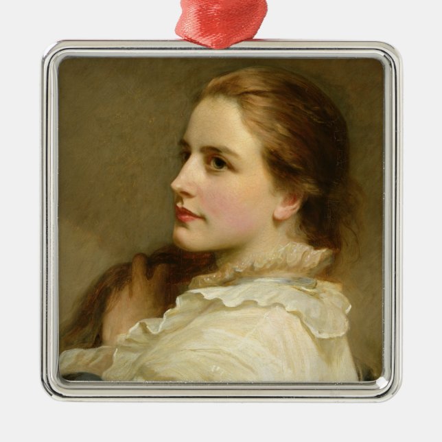 Alice 1877 julgransprydnad metall (Framsidan)