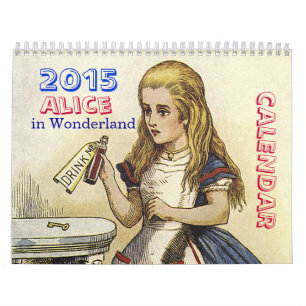 Alice 2015 i underlandkalender kalender
