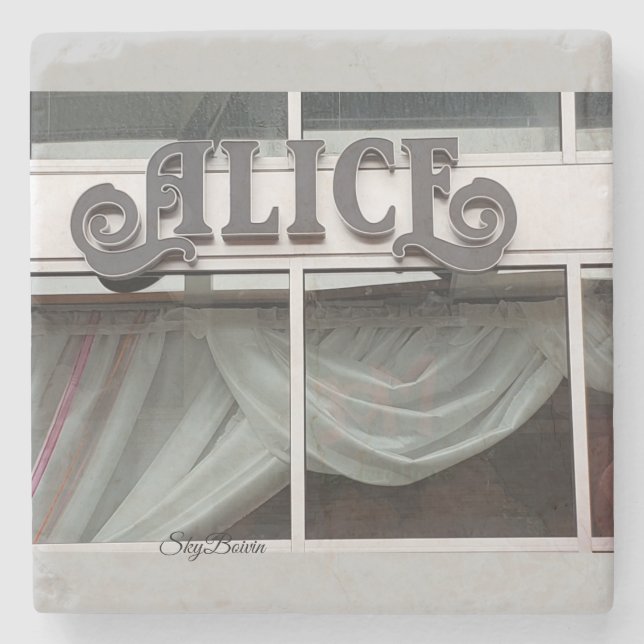 Alice-affär Stenunderlägg (Framsidan)