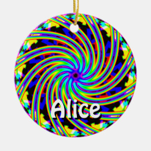Alice (ändra Ord) Julgransprydnad Keramik