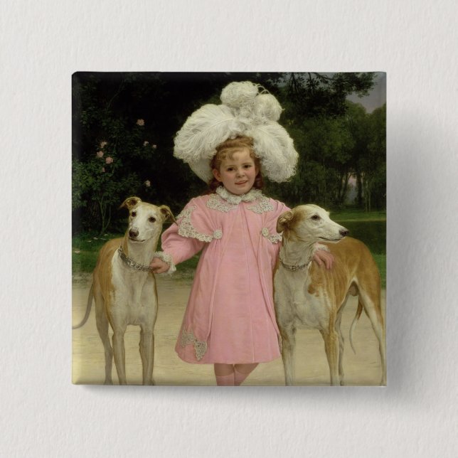 Alice Antoinette de la Fördärva som åldras fem Knapp (Framsida)