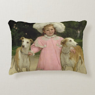 Alice Antoinette de la Fördärva som åldras fem Prydnadskudde