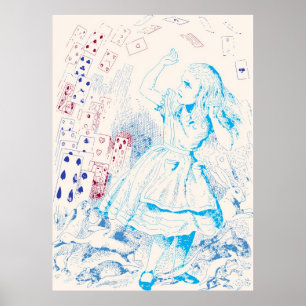 Alice Attackerad av kort Poster