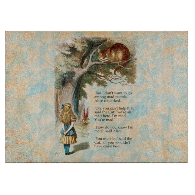 Alice Äventyr i Underlandet Cheshire Cat (Framsidan)