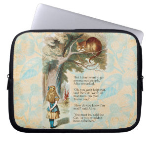 Alice Äventyr i Underlandet Cheshire Cat Laptop Fodral