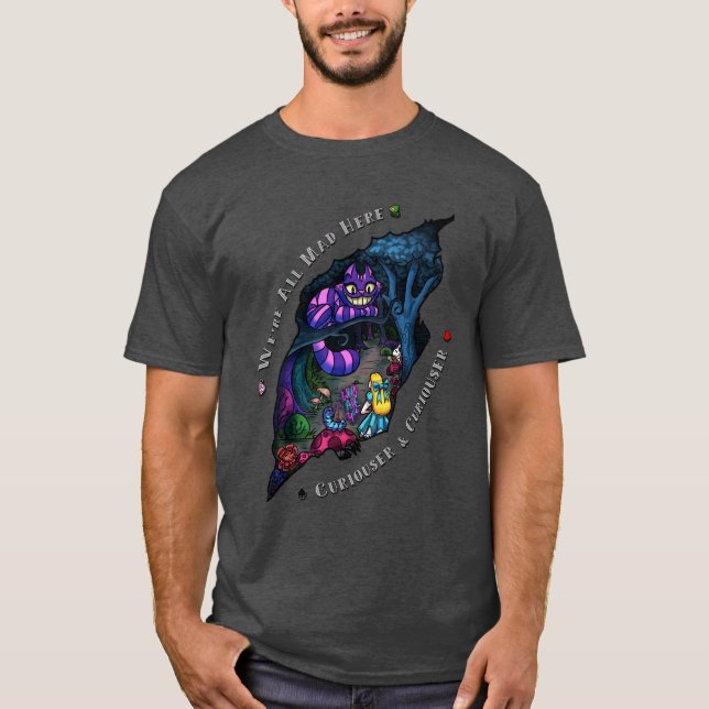 Alice Äventyr i Underlandet T-Shirt (Framsida)