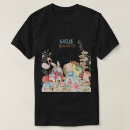 Alice Äventyr i Woderland Birthday Tea Party T Shirt