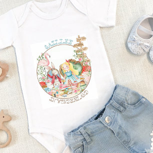 Alice Äventyr i Woderland Birthday Tea Party T Shirt