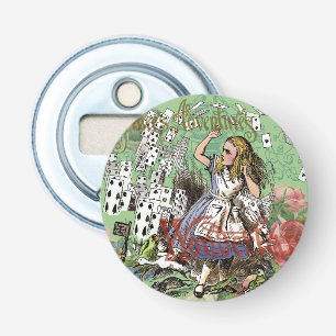 alice äventyrs kort wonderland hattmakare kanin flasköppnare