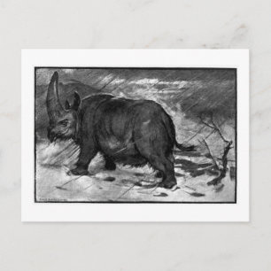 Alice B. Skogsbruk: Brevkort för elasmotherium Vykort
