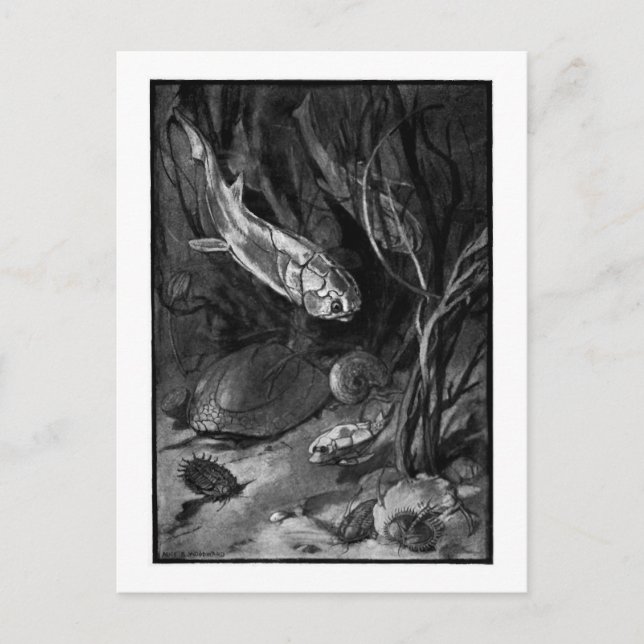 Alice B. Woodward: vykort för konsthistoriska tids (Framsida)