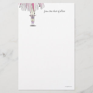 Alice - Ballerina Number 1-stationeri Brevpapper
