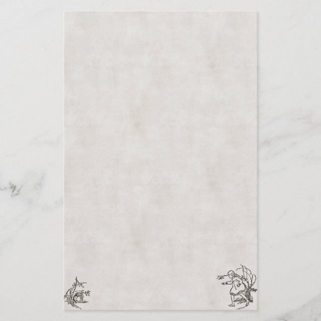 Alice besegrar kaninhålbrevpapperet brevpapper (Framsida)