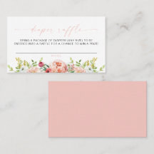 ALICE  Blommigt Vår Tea Party Diaper Raffle